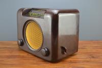 KNOB Round Fluted Brown bakelite vintage Radio 38 mm dia on eBid Canada